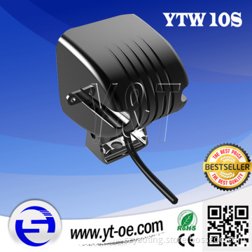 Waterproof LED Work Lights Bullet Style Top Quality Black